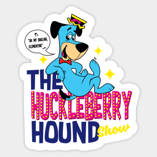 The Huckleberry hound Sticker